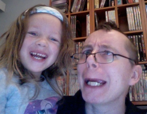 Picture of father and daughter